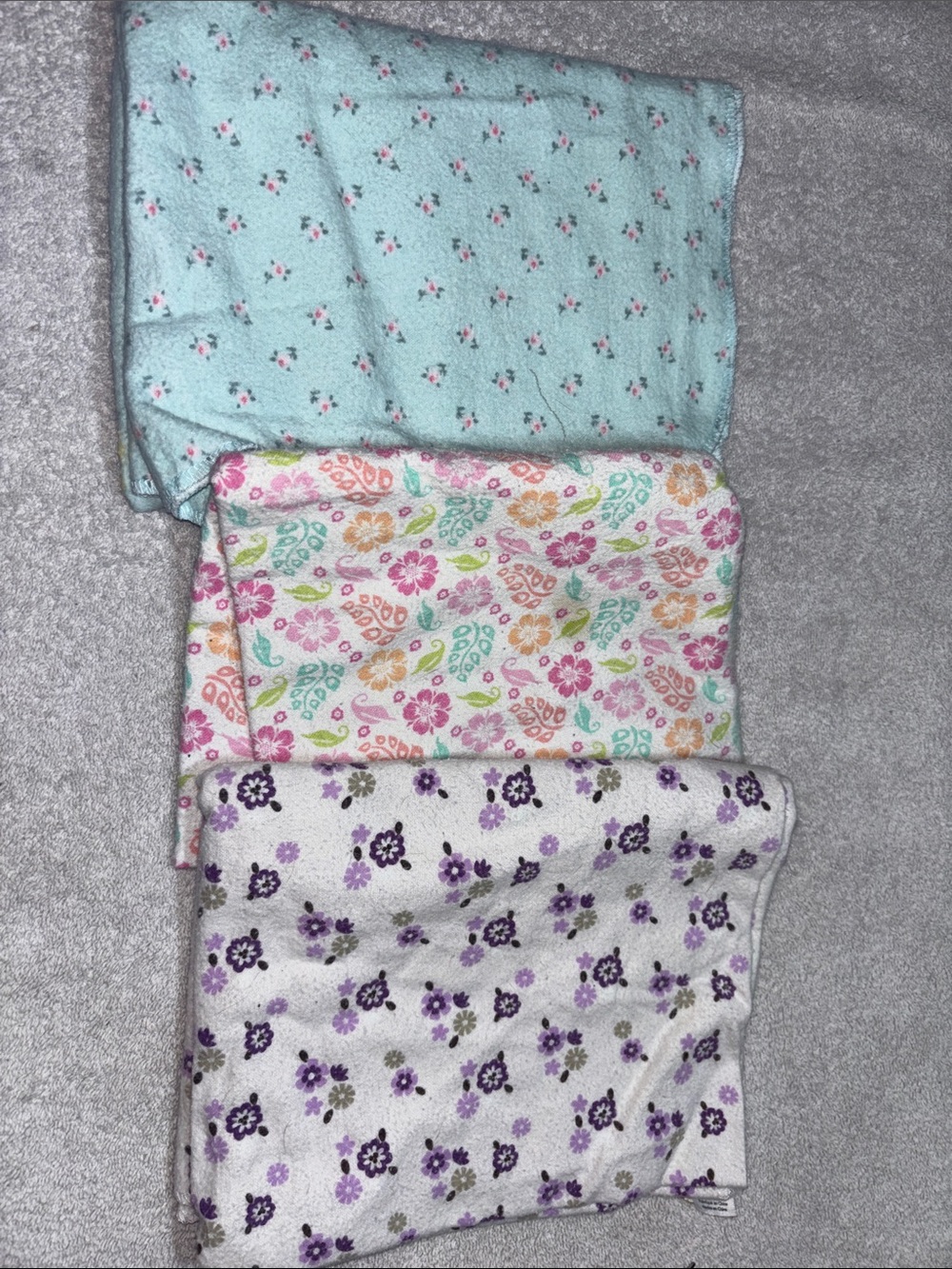 Comme des Garcons PLAY Kids Cotton Bottoms - Teal, Multi, White/Purple Floral